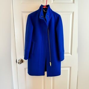 J.Crew City Coat - Size 00 (Royal Blue)